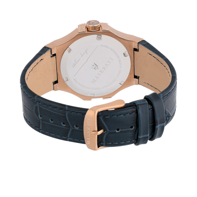 Reloj Hombre Maserati R8851108002 Cuarzo Acero Rosé Caucho 42 mm - 000340037