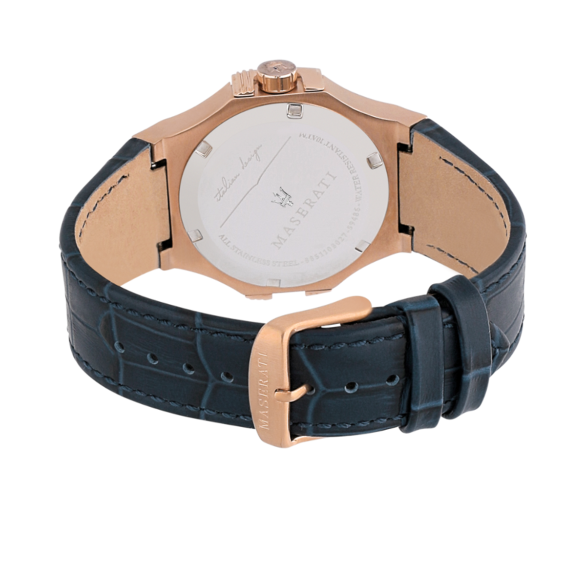 Reloj Hombre Maserati R8851108002 Cuarzo Acero Rosé Caucho 42 mm - 000340037