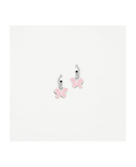 Agatha Ruiz de la Prada 040LCR Pendientes Niña Plata Aros Mariposa - 000120058