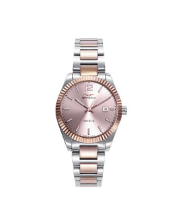 Sandoz Reloj Mujer Acero Bicolor Rosé - 81384-75