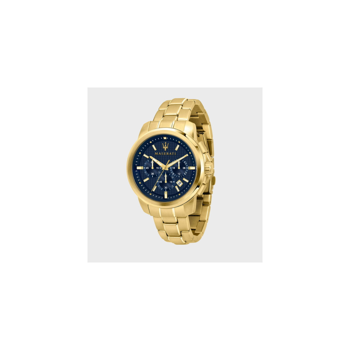 Maserati R8873621021 Reloj Hombre Crono Acero Dorado Tam 44 mm - 000340056