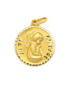 Medalla Niños Oro 18 ktes Ángel de la Guarda Tam 13 mm - 000207094