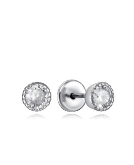 Viceroy Jewels 9103E000-38 Pendientes Niña Plata Chatón 5 mm - 000750157