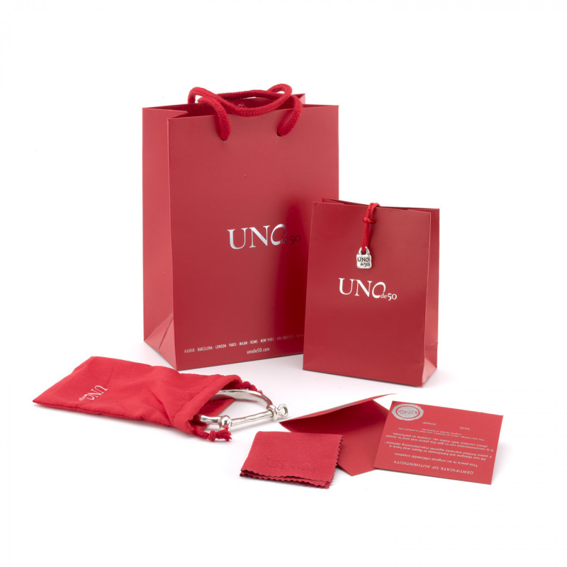 Uno de 50 PUL2476MTL0000M Ser Rebelde Pulsera Mujer Chapado Plata Libélula - 000500041