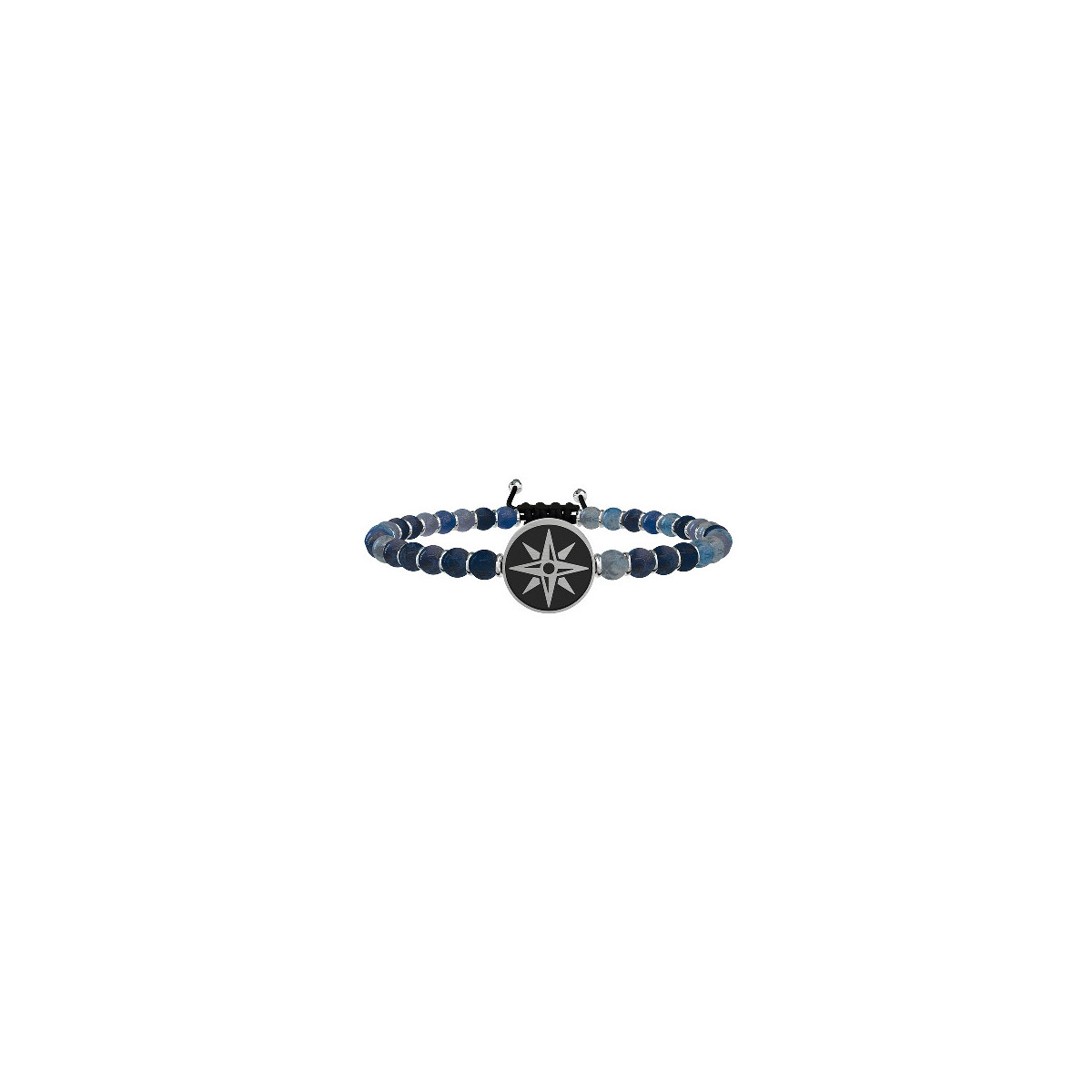 Pulseras Kidult hombre ES731215 estrella azul acero Ref 000820148