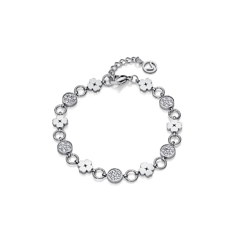 Pulsera Mujer Viceroy Fashion 75264P0100 Acero Trébol Circonitas - 000730153