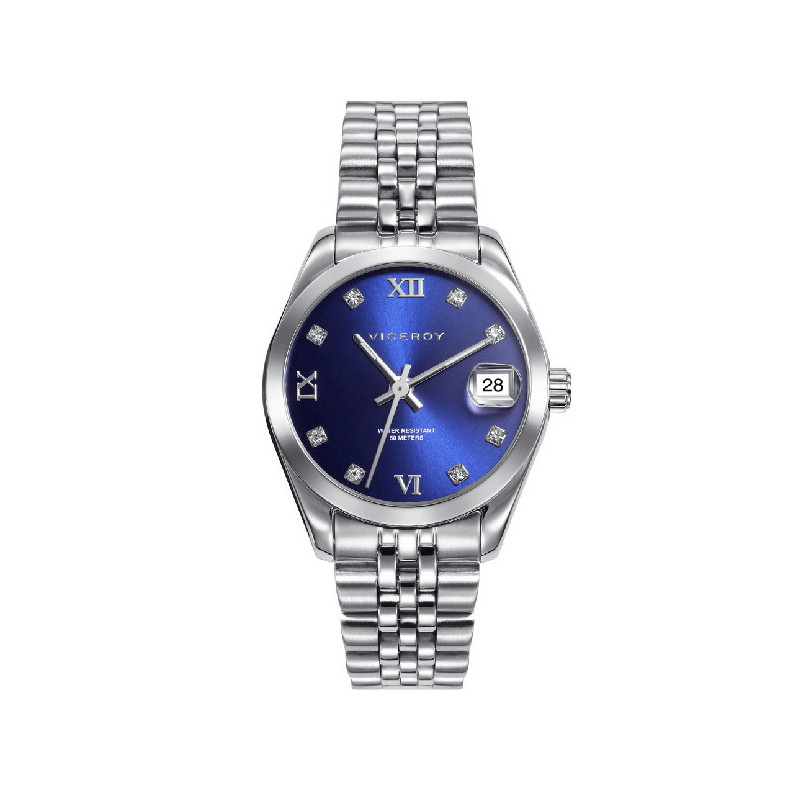 Reloj Mujer Viceroy Casual Cuarzo Acero Esfera Azul 31 mm - 42414-33