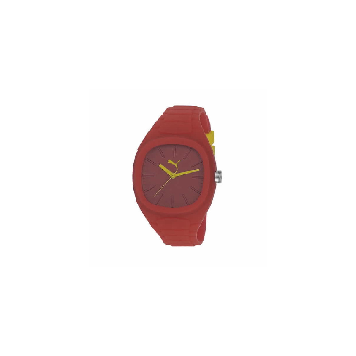Reloj Hombre Puma Cuarzo Silicona Roja 42 mm - PU102881006