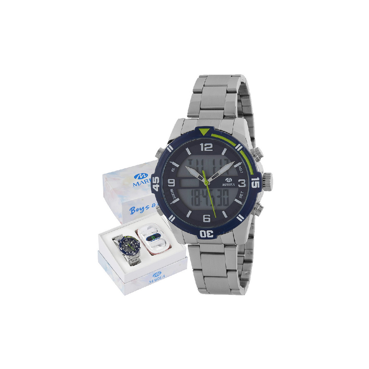 Reloj Niño Marea Analógico/ Digital y Auriculares 37 mm - B35362/2