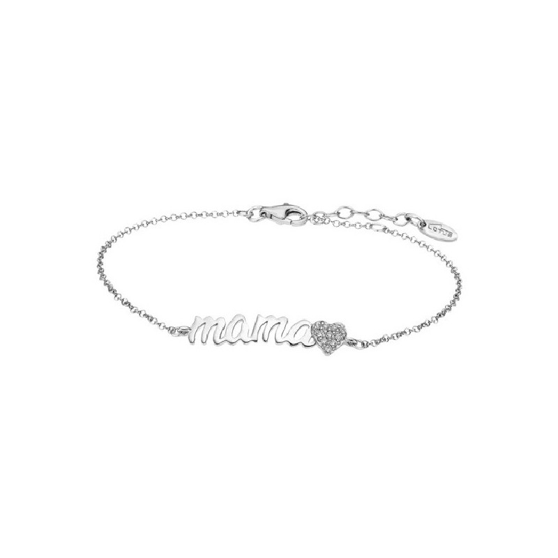Pulsera Mujer Lotus Silver LP1808-2/5 Mamá Corazón - 000990305