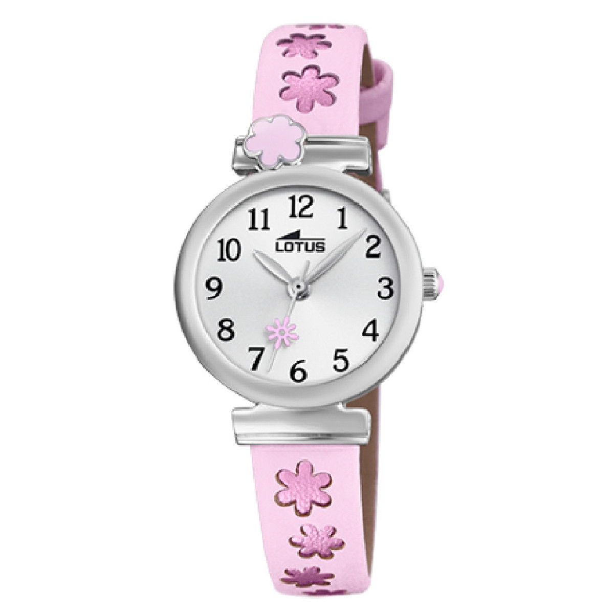 Reloj Niña Lotus Comunión Acero Flores 24 mm - 18626/2