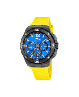 Lotus 18975/5 Reloj Hombre Crono Deportivo Caucho Amarillo - 18975/5