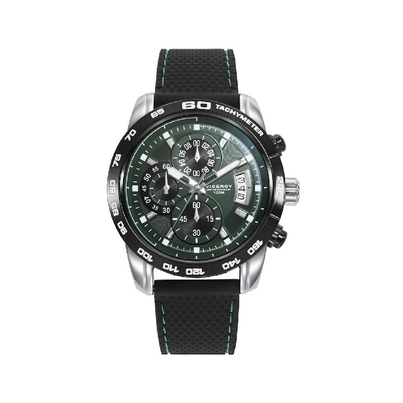Reloj Hombre Viceroy Crono Caucho 44 mm - 40421-67