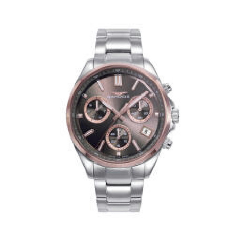 Reloj Hombre Sandoz Crono Suizo Acero 41 mm - 83003-17