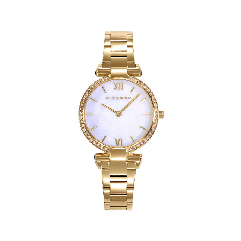 Reloj Mujer Viceroy Acero Dorado Circonitas 32 mm - 42446-03