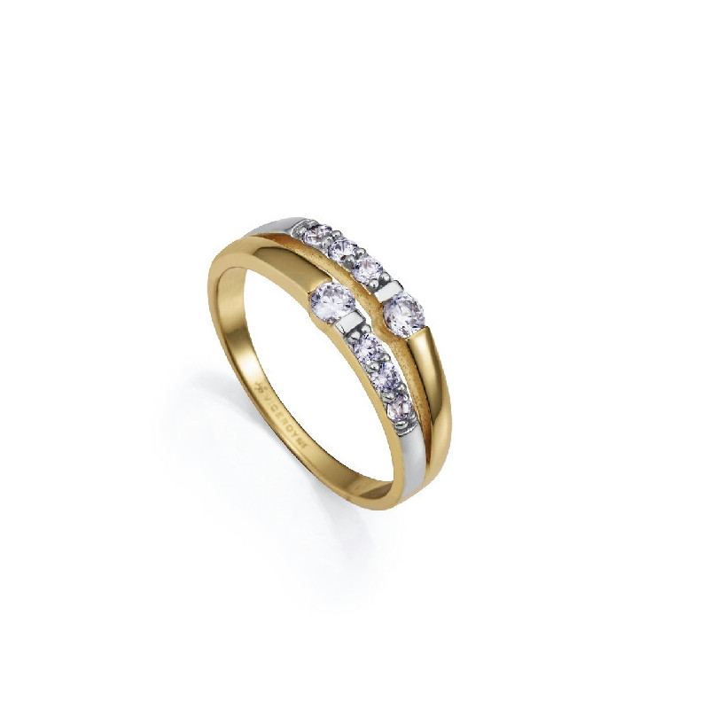 Anillo Mujer Viceroy Jewels Plata Dorada Circonitas 9136A014-30 Talla 14 - 000750265