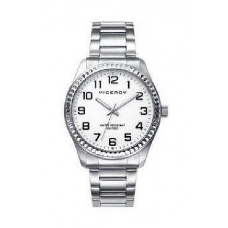 reloj hombre viceroy, reloj clásico acero, viceroy 40525-04, reloj 40 mm hombre, reloj diario hombre