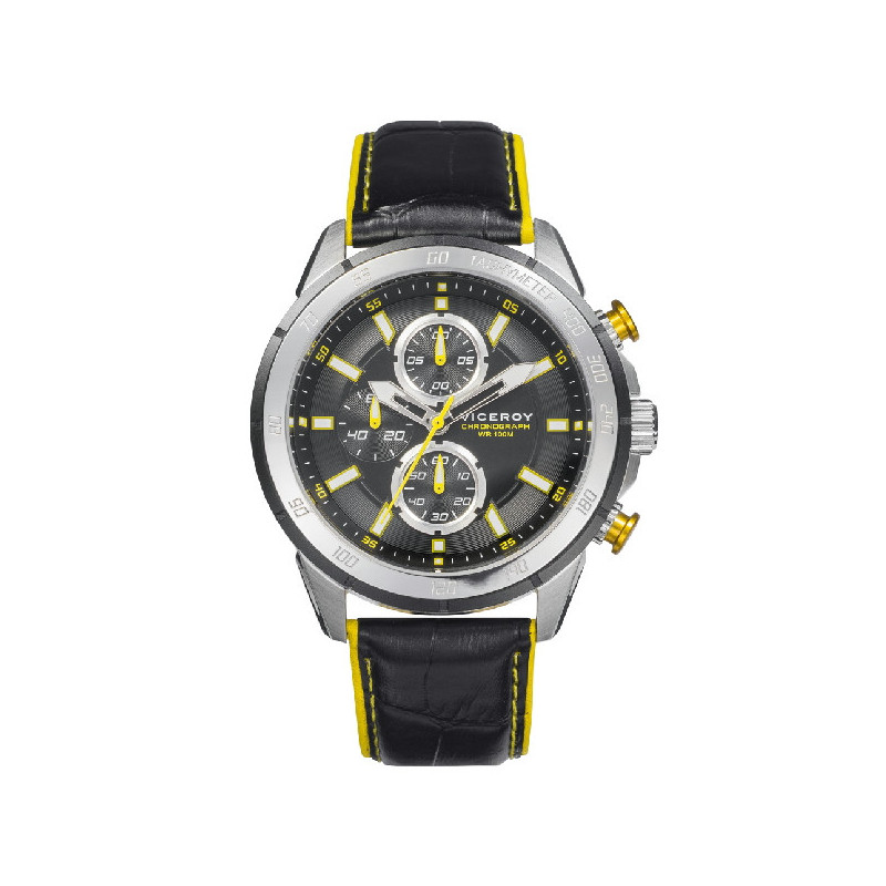 Reloj Hombre Viceroy Crono Aluminio Correa 43 mm - 46799-57