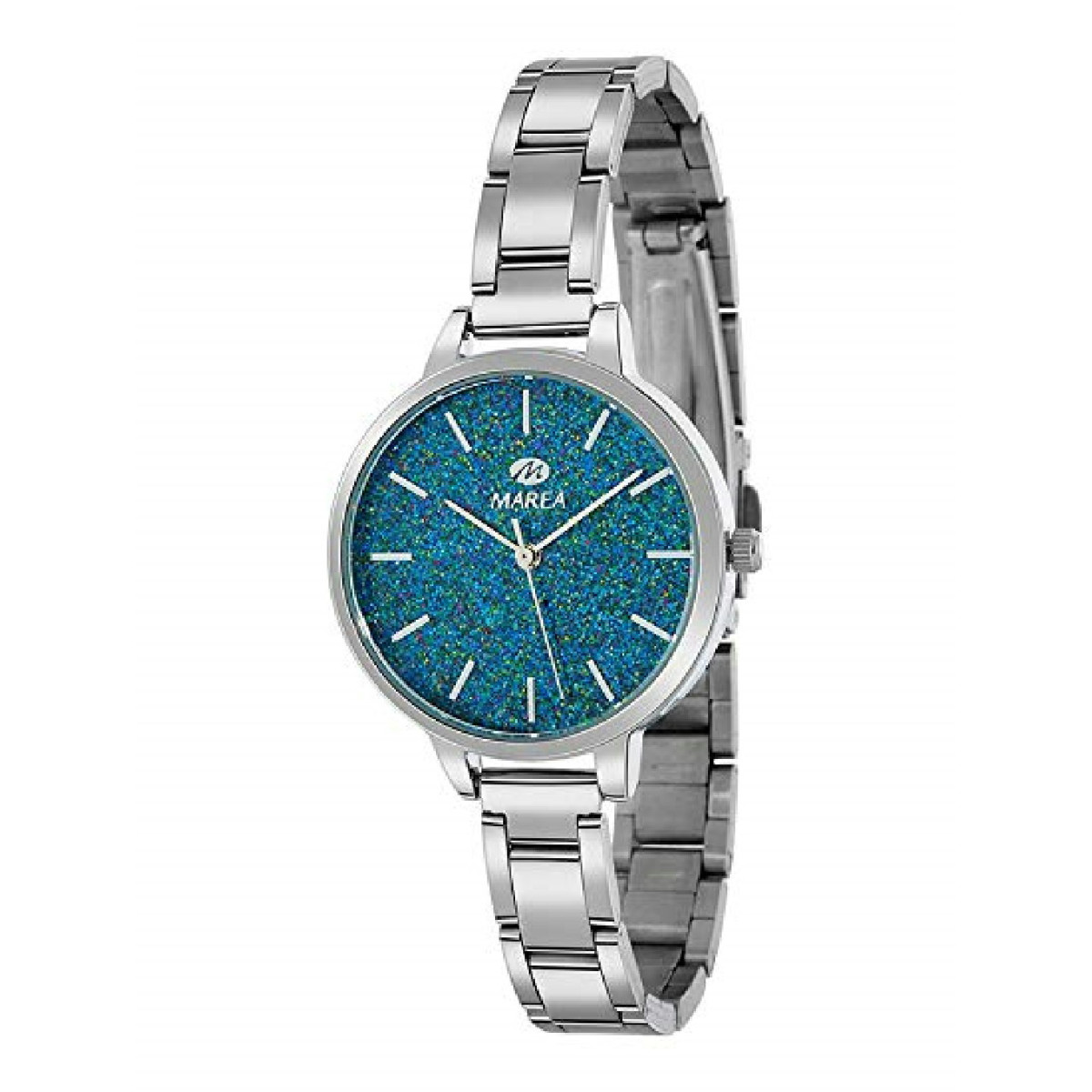 Reloj Mujer Marea Cuarzo Metal Esfera Azul Brillante 31 mm - B41239/3
