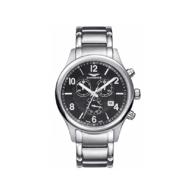 Reloj Hombre Sandoz Crono Suizo 41 mm - 81371-55