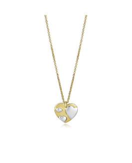 Viceroy Jewels 61063C100-36 Colgante Mujer Plata Dorada Corazón - 000750124