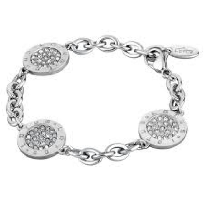 Pulsera Mujer Lotus Style LS1751/2/1 Acero Medallones 18 mm Circonitas - 000990079