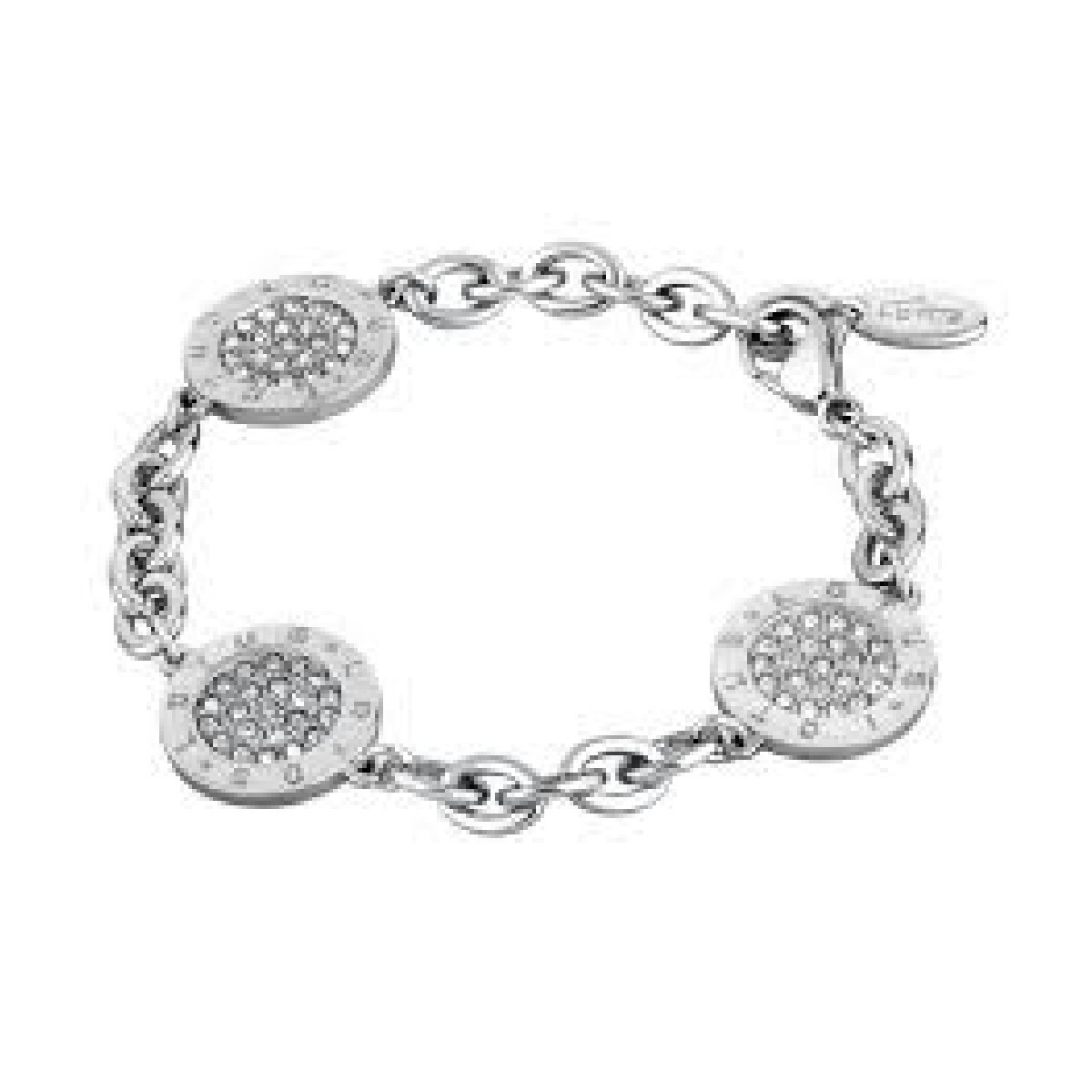 Pulsera Mujer Lotus Style LS1751/2/1 Acero Medallones 18 mm Circonitas - 000990079
