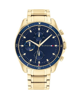 Tommy Hilfiger Reloj Hombre Multifunción Dorado - 1791834