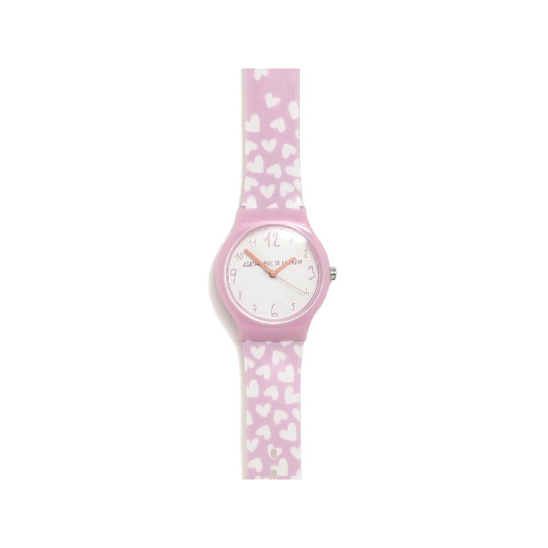 Reloj Niña Ágatha Ruiz de la Prada AGR324 Flip Malva Corazones - 000120116