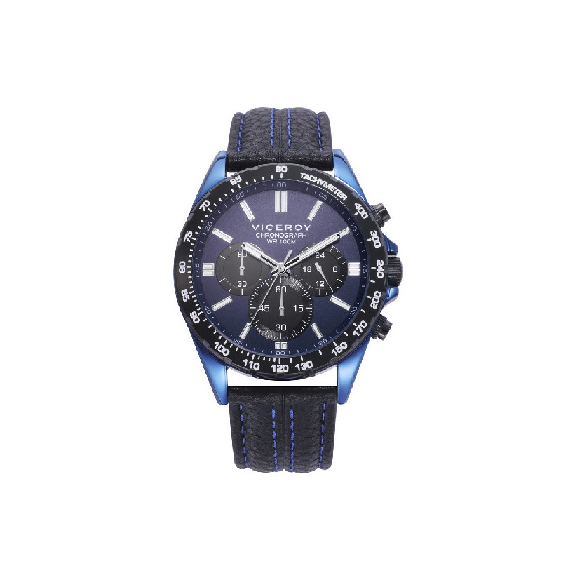 Viceroy Reloj Hombre Crono Correa 42 mm - 401301-33