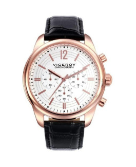 Viceroy Reloj Hombre Crono Acero IP Rose - 432285-07