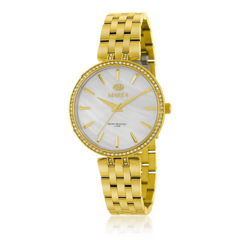 Reloj Mujer Marea Cuarzo Metal Dorado 35 mm - B54229/5