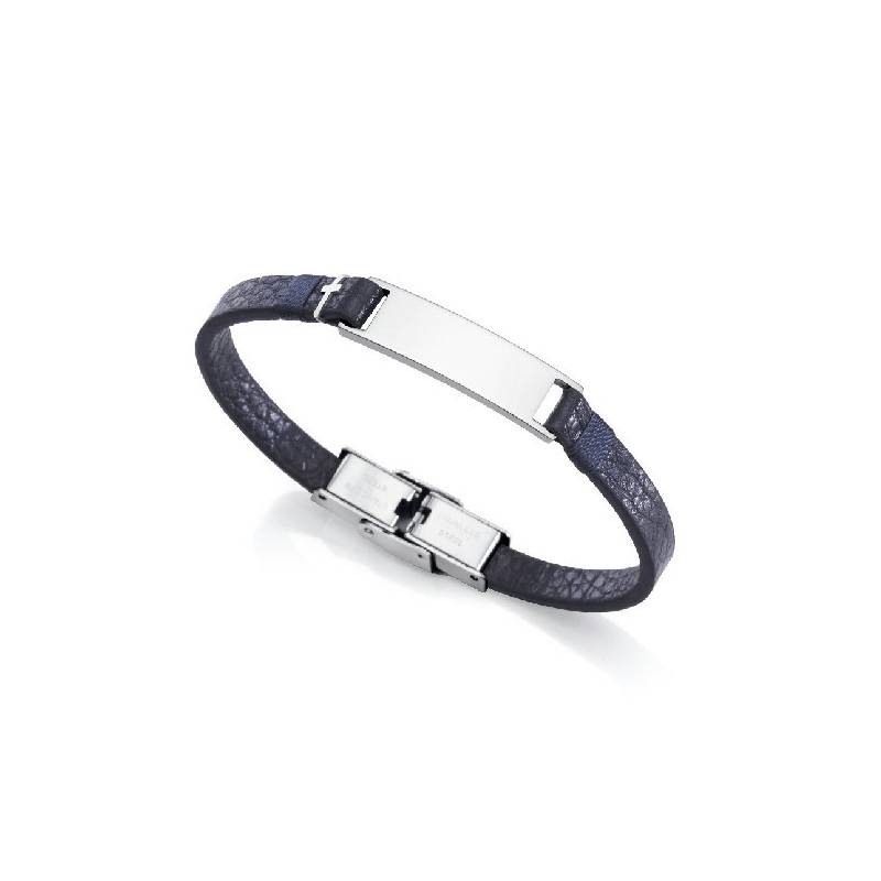 Pulsera Niño Viceroy Fashion 1490P01013 Acero Cuero Chapa Personalizable M - 000730216