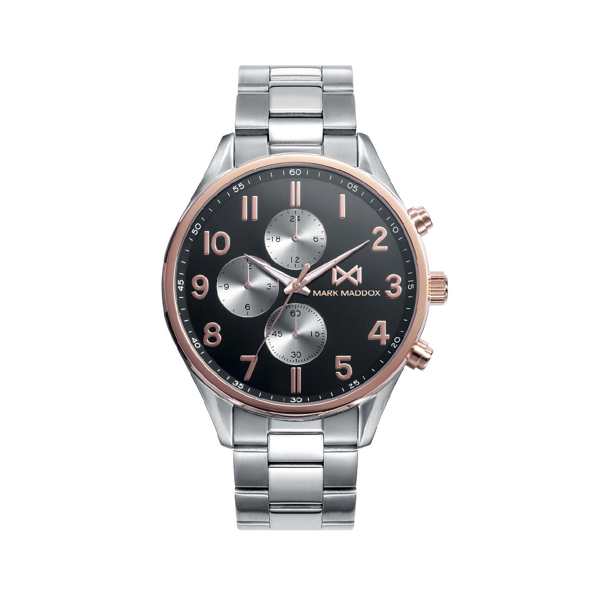 Reloj Hombre Mark Maddox Multifunción Acero 42 mm - HM0106-55