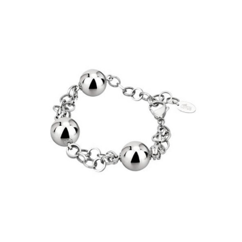 Pulsera Mujer Lotus Style LS1308/2/2 Acero Bolas 16 mm - LS1308/2/2