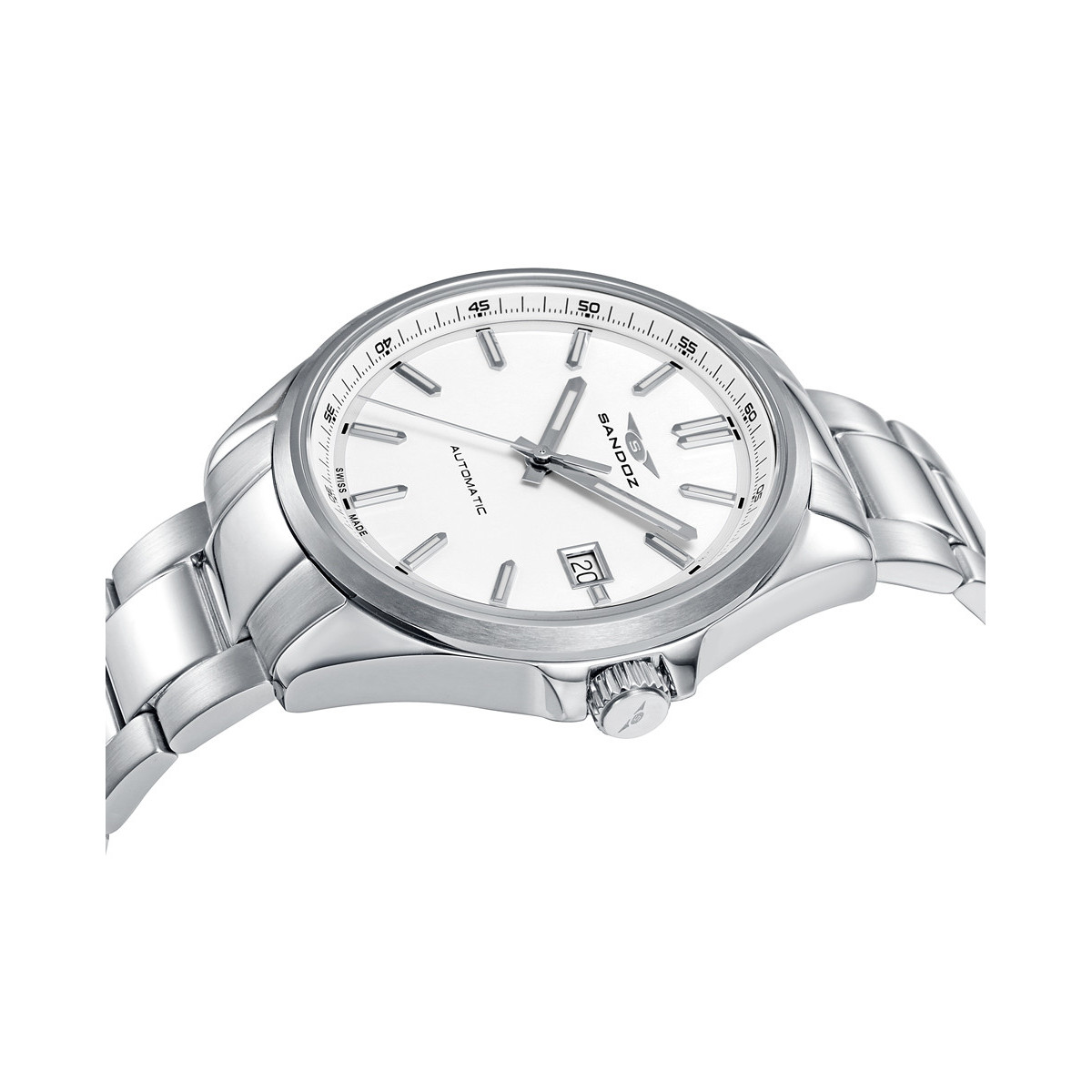 Reloj Hombre Sandoz Automático Suizo Clásico 40 mm - 83009-07