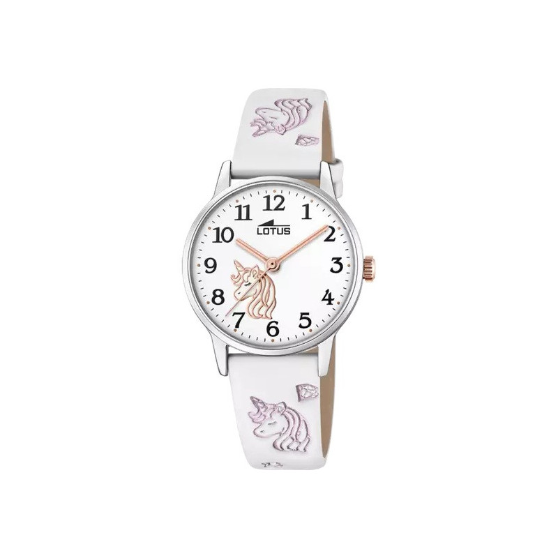 Reloj Niña Lotus Cuarzo Acero Correa Unicornio 29 mm - 18865/1