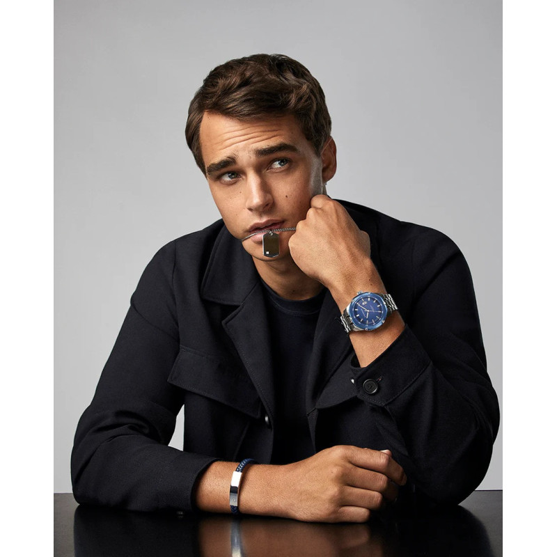 Pulsera Hombre Viceroy Fashion 6484P01013 Cuero Azul L - 000730226