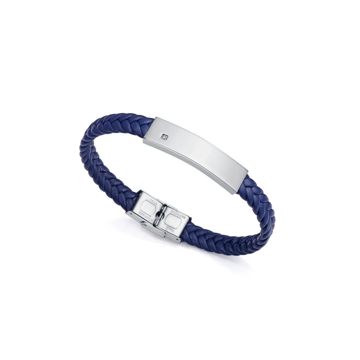 Pulsera Hombre Viceroy Fashion 6484P01013 Cuero Azul L - 000730226