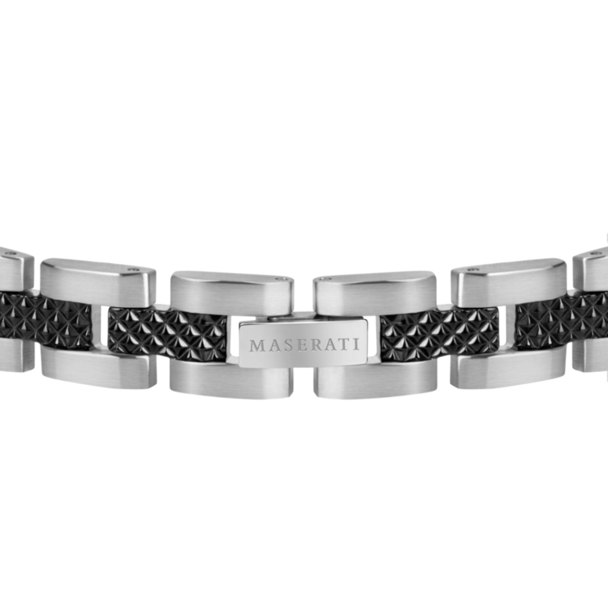 Pulsera Hombre Maserati Joyas JM419ASC01 Acero Fibra Carbono Negro - 000340069