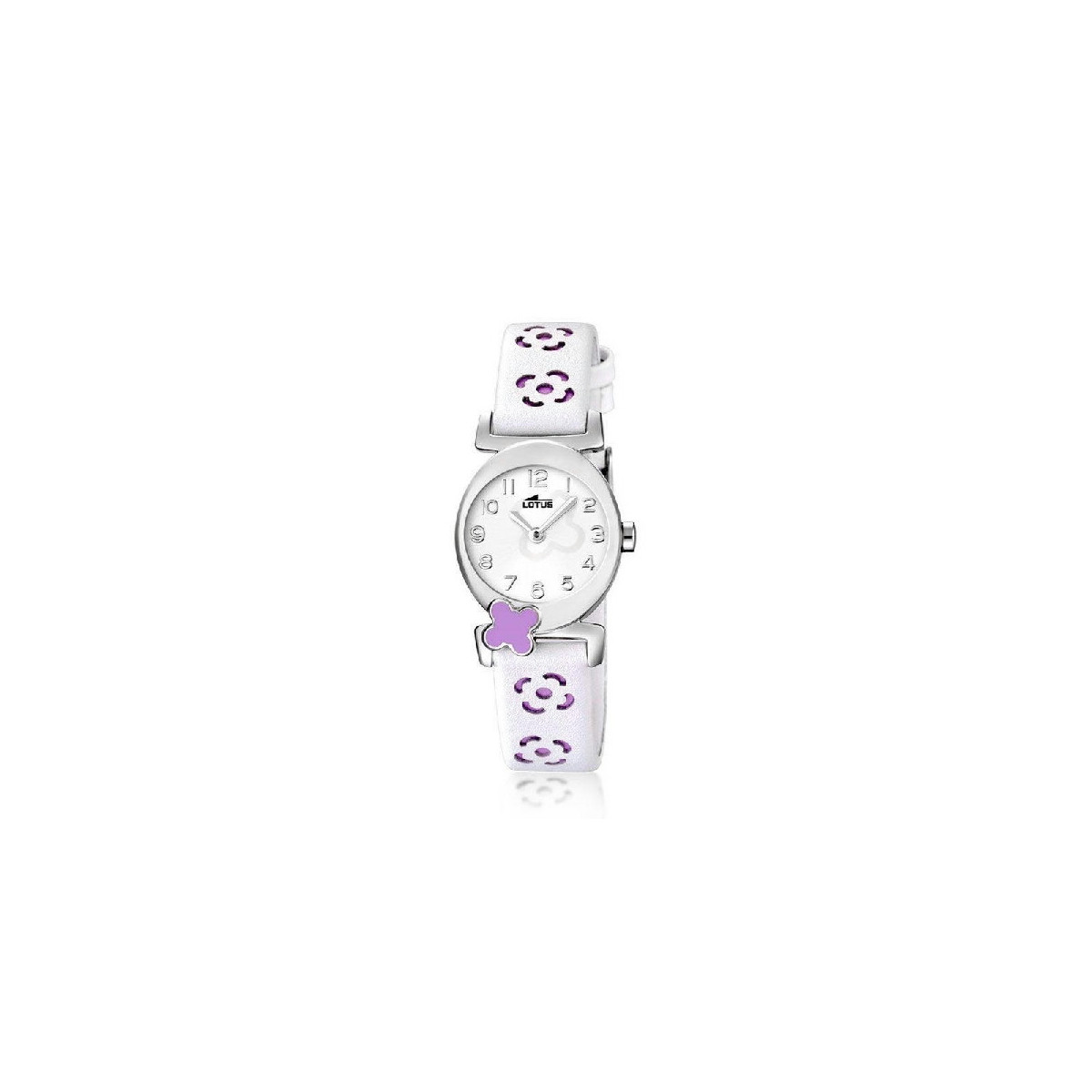 Reloj Niña Lotus Comunión Acero Correa Flor Morada 22 mm - 15949/3