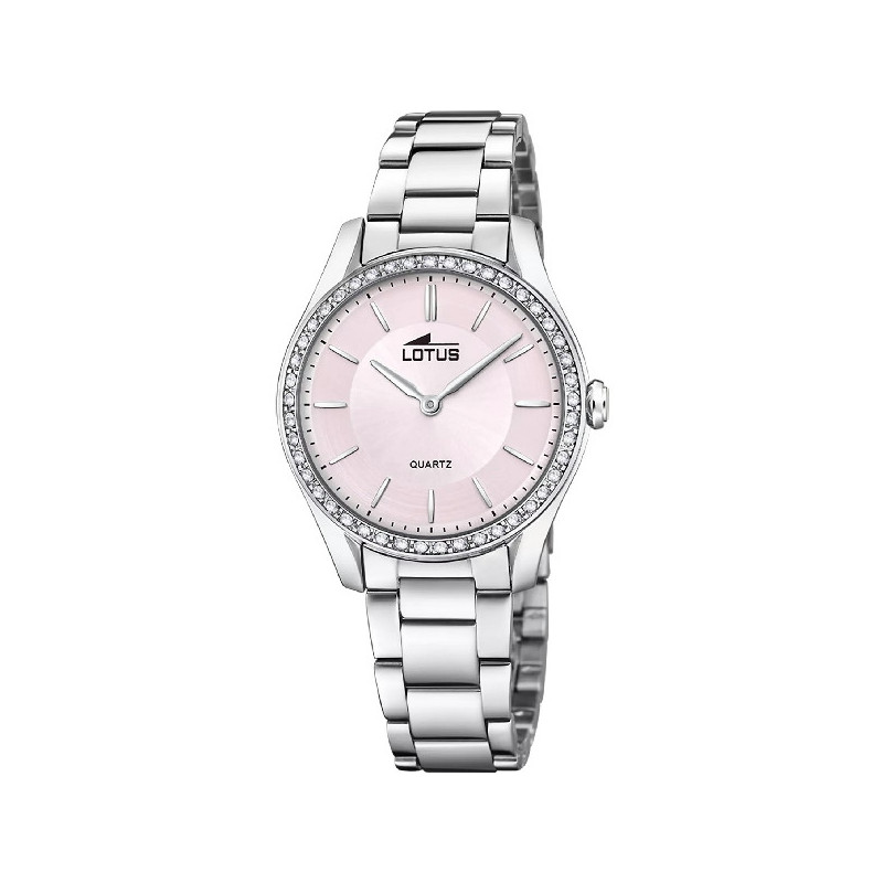 Reloj Mujer Lotus Cuarzo Acero Cristales Nude 34 mm - 18796/2