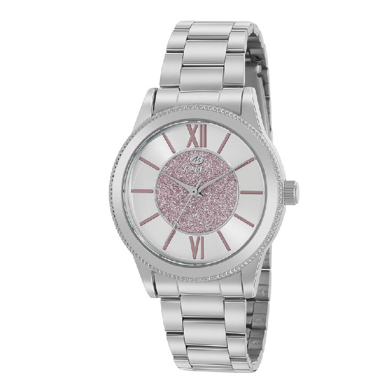 Reloj Mujer Marea Cuarzo Metal Purpurina Lina - B41355/4