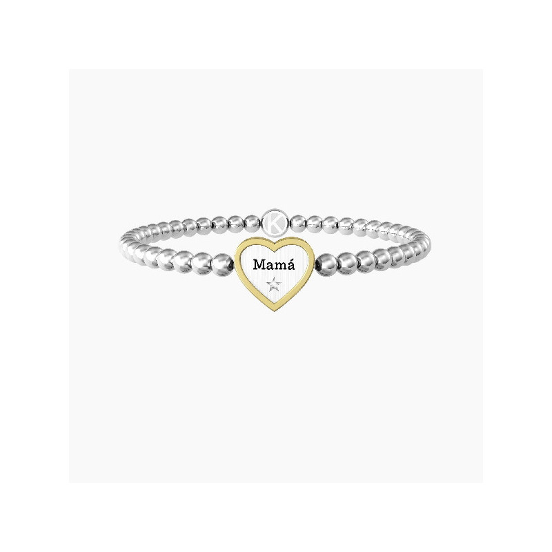 Pulseras Kidult mujer ES732211 Mamá acero Ref 000820214