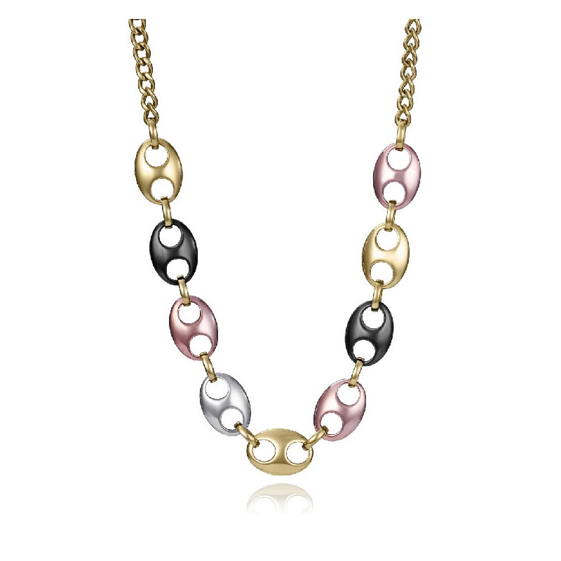 Collar Mujer Viceroy Fashion 15174C01019 Acero Tricolor Calabrote - 000730289