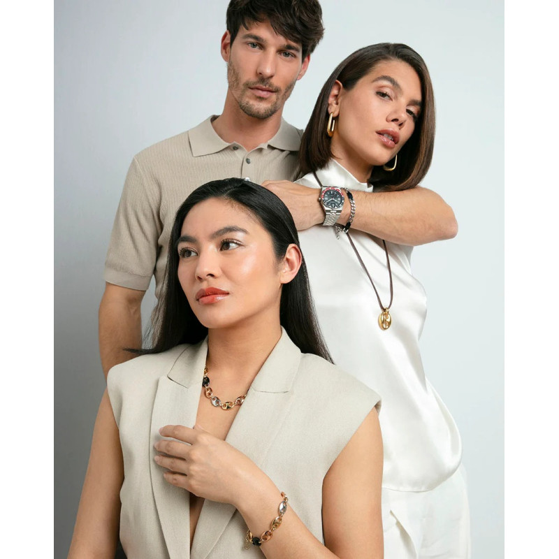 Pulsera Mujer Viceroy Fashion 15174P01019 Acero Tricolor Calabrote - 000730290