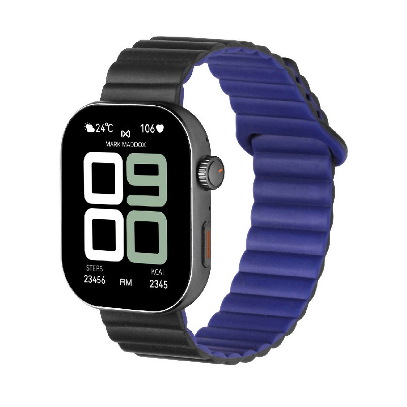 Reloj Hombre Mark Maddox Smart Metal Silicona Tam 38,4 mm - HS2007-50