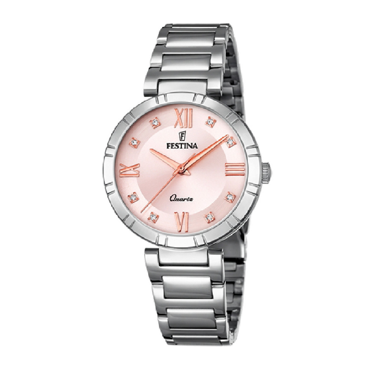 Reloj Mujer Festina Acero Esfera Rosa 33 mm - F16936/C