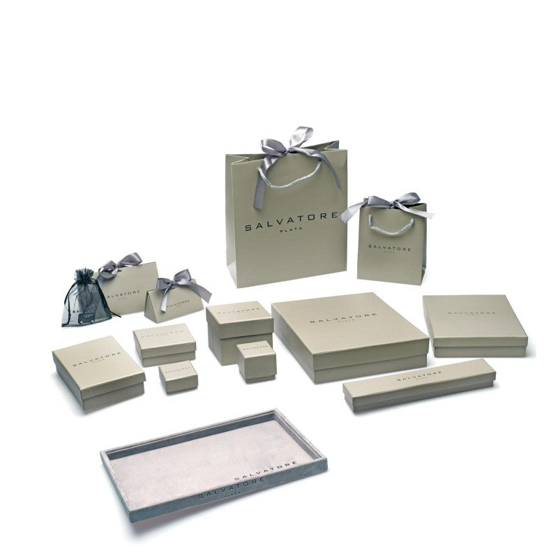 Pendientes Mujer Salvatore Plata Dorada Mate Perla Barroca 13 x 32 mm - 000230216