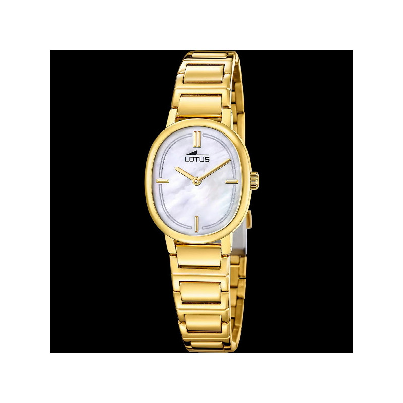 Reloj Mujer Lotus Pack Pulsera Mujer Acero Dorado Tam 26 mm - 19013/1